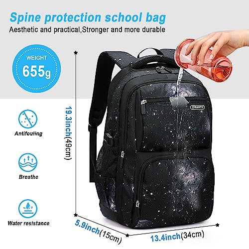 URbazaar Boy Starry Sky Printed Primary Junior High University School Bag Bookbag,Backpack,Casual Shoulder Bag Travel Rucksack