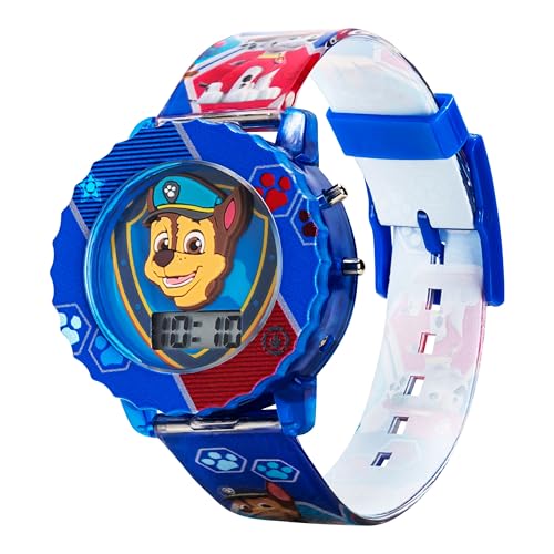 Accutime Kids Paw Patrol Digital LCD Quartz Wrist Watch, Cool Inexpensive Gift & Party Favor for Toddlers, Boys, Girls, Adults All Ages