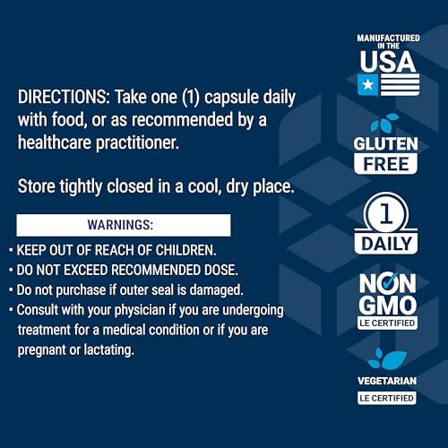 Life Extension Homocysteine Resist - For Heart & Brain, Cognitive Health Support Supplement â€“ Vitamin B2, B6 & B12 + Folate - Once-Daily, Non-GMO, Gluten-Free - 60 Vegetarian Capsules