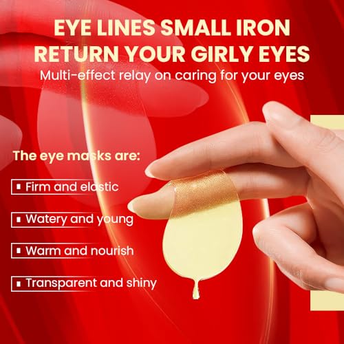 KANZA - 60 Pcs Supplement Collagen Eye Mask(30 Pairs)| Under Eye Patches for Eye Bags & Anti-Aging Treatment | Reduces Dark Circles,Puffiness,Wrinkles | Hydrogel Eye Patch | Under Eye Mask Set