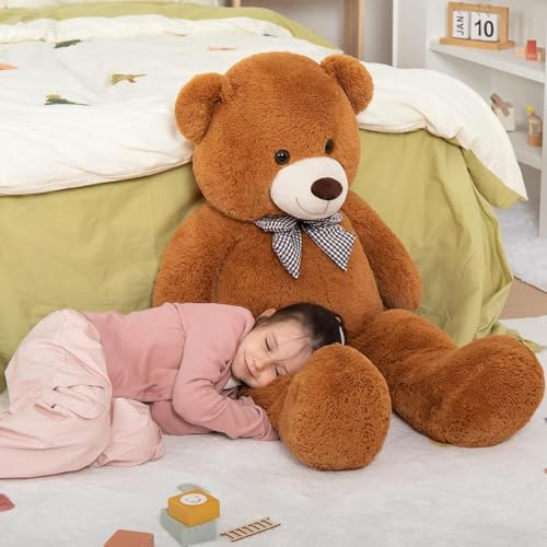 Teddy Bear for Children and Birthday Day Gift - 160CM ã€Dark Brownã€‘