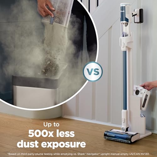 SHARK Clean Lightweight Cordless Cleaner with HEPA Filter, Powerful Suction, Portable, Rechargeable, Automatic Vacuum System, Pet Hair Vacuum Cleaner, Motorized Accessory for