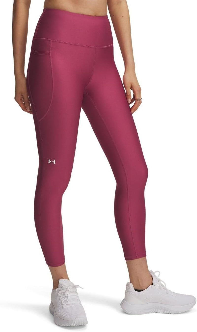 womens HG Armour HiRise Leg NS Compression Pants - PINK