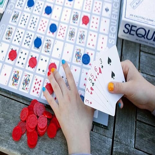 Sulfar Sequence Board Game Multi Color Board Game for Family