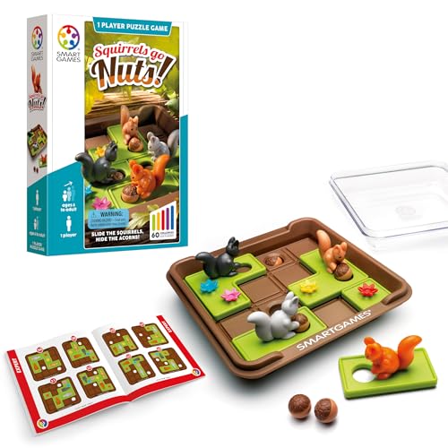 SmartGames Squirrels Go Nuts, Multicolour