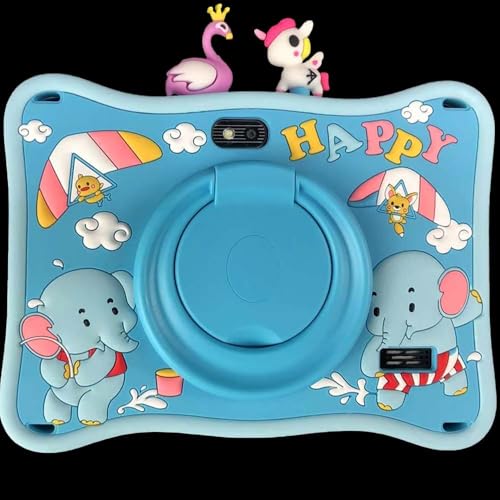 Kids 5G Tablet, 7 Inch IPS Display, 4GB RAM, 128GB ROM, Parental Controls, Educational Apps (Blue)
