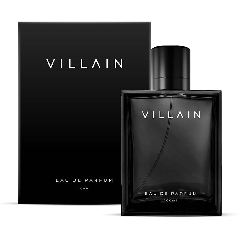 Villain Classic Perfume for Men, Eau De Parfum (EDP) - 100ml, Premium Fragrance Spray for Men, Best Gift for Men - Woody & Spicy