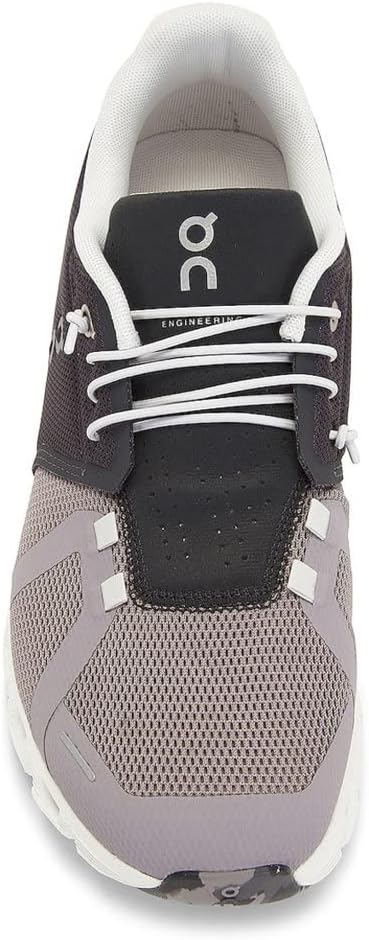 ON Men's Cloud 5 Sneakers, Black/White, 12