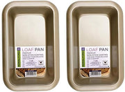 Royalford Loaf Pan 28X17.5X6Cm, 0.5MM, Premium Spring Form Cake Tin Pan for Home and Restaurant Use - 6 x 18.5 x 28.5 cm (Pack of 2)