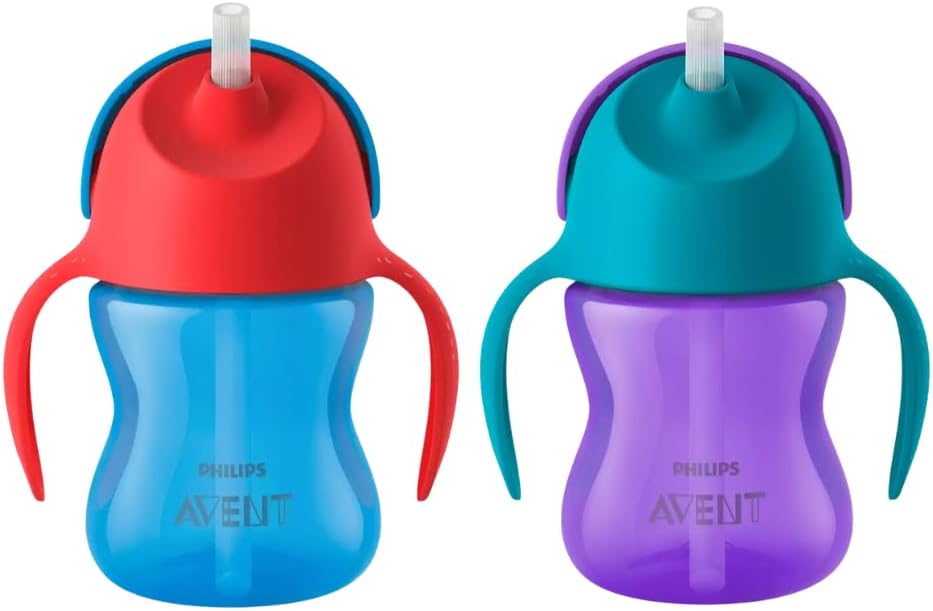Philips AVENT STRAW CUP 7OZ SINGLE MIXED BOY