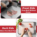 SCARLEY Premium Double-Side using Cutting Board,Large 14×10 316 Stainless Steel Cutting Board Kitchen,Food-Grade Rice Husk Fiber Chopping Board with Knife Sharpener for Kitchen,Easy-Grip Handle