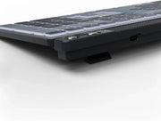 Hama WKM-750 Multi-Device Wireless LED Keyboard/Mouse Set, Black