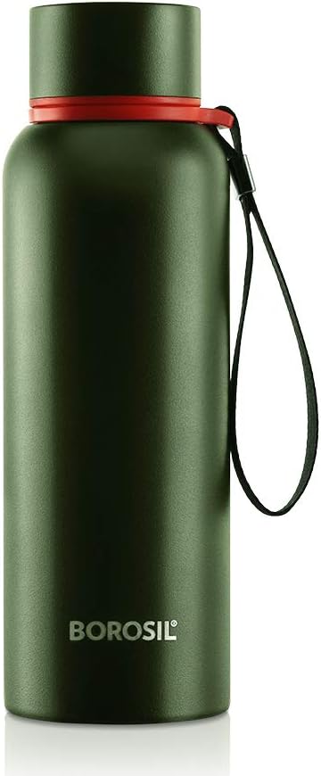 Stainless Steel Hydra Trek - Vacuum Insulated Flask Water Bottle, 500 ML, Green - 500ml GREEN
