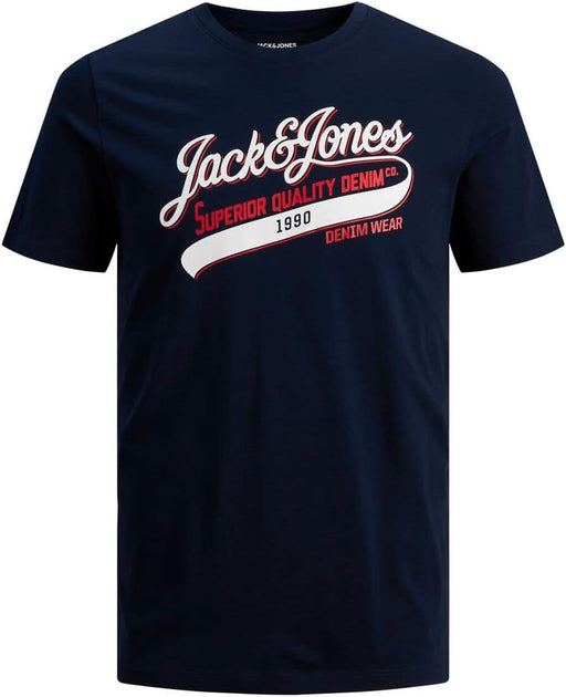 Mens Jjeorganic Basic Tee Ss O-neck Mp T-Shirt (pack of 1) - Navy Blazer