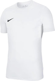 mens M Nk Dry Park Vii Jsy Ss T-shirt - White/Black