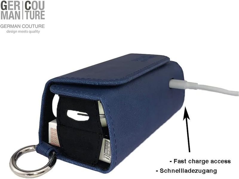 GC-TECH GC Case Compatible with IQOS 3 Accessories Duo Protective Case for Igos Device Heets Starter Set Blue