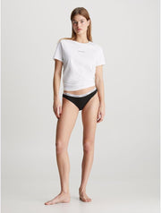 Calvin Klein Bikini 3Pk Women Underwear Bottoms BLACK Size L
