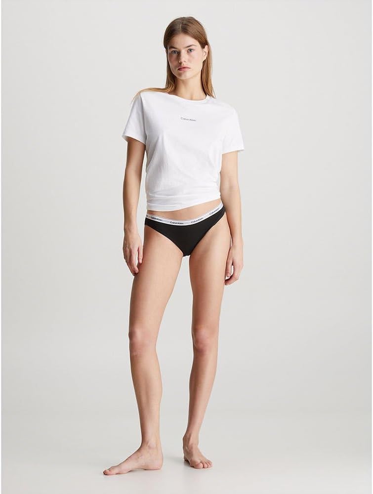 Calvin Klein Bikini 3Pk Women Underwear Bottoms BLACK Size L