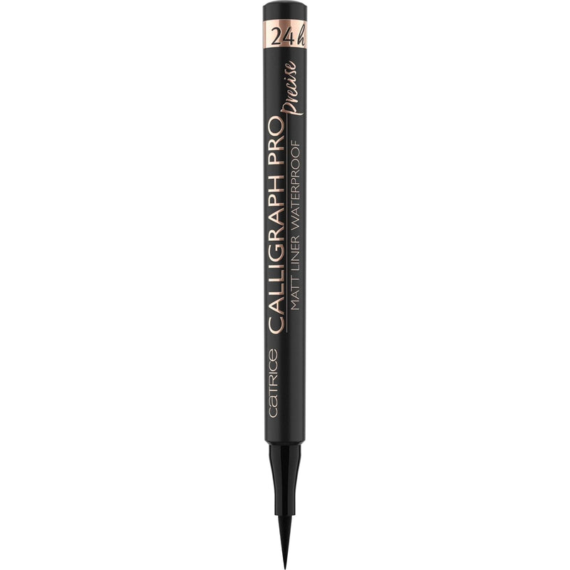 Catrice Calligraph Pro Precise 24H Matt Liner Waterproof, 010 Intense Black, 1.2 Ml