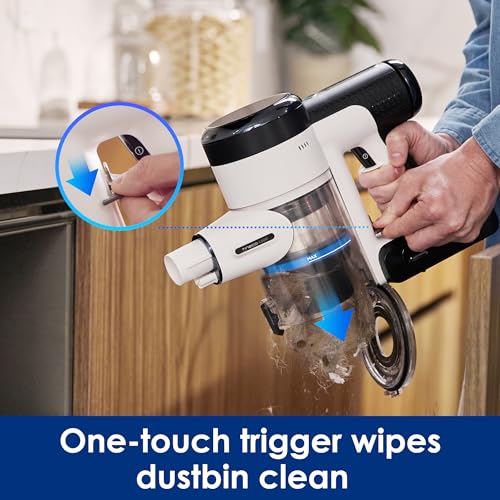 Tineco Pure One S15 Pro Cordless Stick Vacuum Cleaner with Multiple Attachments and 500w Powerful suction, iLoop Sensor technology with iLoop screen, Ultra-Quiet and Self-Cleaning Technology