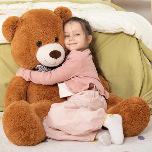 Teddy Bear for Children and Birthday Day Gift - 160CM ã€Dark Brownã€‘