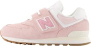 New Balance Unisex-Child 574 V1 Evergreen Lace-up Sneaker