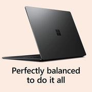 Surface Laptop 5 with 13.5" 2256 x 1504 display, Intel i7-1255U, Integrated Iris Graphics, 16GB RAM, 512GB SSD, Windows 11, Black - RBG-00039, 13.5 Inch UAE Model