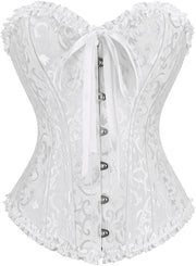 womens Hourglass Costume Corset (pack of 1) - white