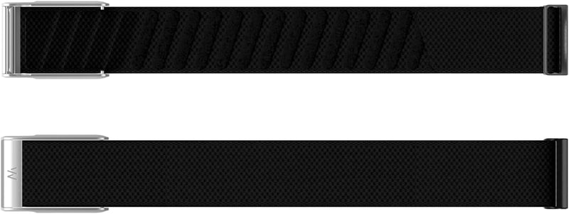 WHOOP 5.0/MG SuperKnit Luxe Performance Accessory for Health, Fitness, & Wellness Wearable Premium Metals Not Compatible with Gen 4 - Obsidian