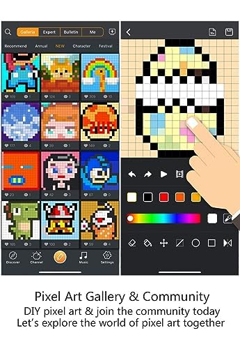 DIVOOM ACDIVDITPNK Divoom Ditoo Pixel Art Portable Bluetooth Speaker with App Controlled 16X16 LED Front Panel Pink - Pink (Pack of1)
