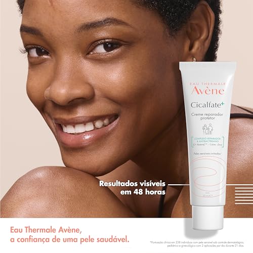 Avene Eau Thermale Avène Cicalfate+ Repairing Protective Cream - Soothes, Repairs, and Purifies The Irritated Skin - Fragrance-Free - 40ml Tube
