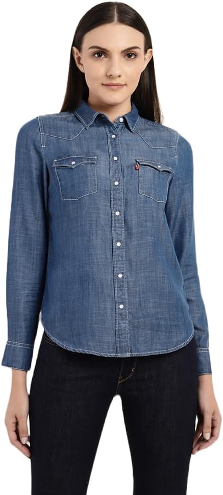 Womens Bng Anne Modern Wst Shir Shirt - Backpack Blue