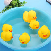 YUERFEILA Bath Duck Toys 16 Pcs Yellow Rubber Ducks Squeak and Float Duckies Baby Shower Toy Party Decoration for Toddlers Boys Girls