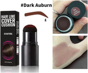 Hairline Shadow Stick, Instant Hair Root Concealer Hair Powder Stick for Women and Men, Root Touch Up Hair Color for Thin Hair (04 Dark Auburn) - #04 Dark Auburn