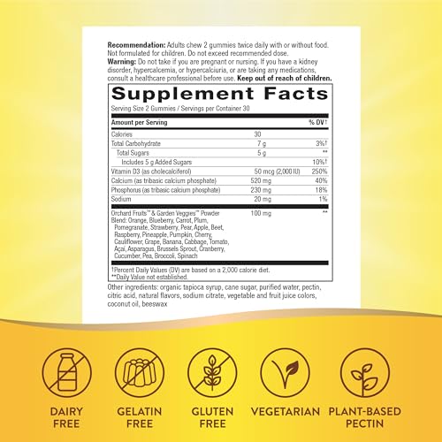 Nature'S Way Alive Calcium + D3 Gummies 60'S
