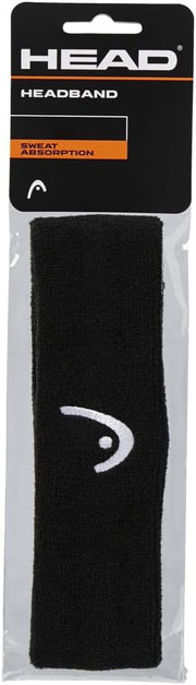 HEAD Headband - Tennis Sweatbands - Black One Size