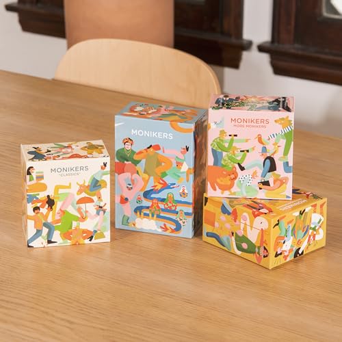 CMYK Monikers Card Game - The perfect party game for 17+ years