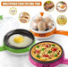 generic Automatic 2 in 1 Multi Functional Electric 7 Egg Boiler Roaster Heater Fryer/Egg Cooker/Steamer with Non-Stick Frying Pan (Multicolour)