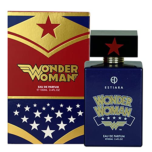 Estiara Wonder Woman Perfume For Kids Eau De Parfum 100ml Sweet Floral Fruity Musky Fragrance For Her - Warner Brothers