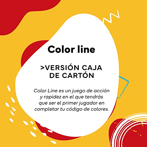 Cayro - Color Line - Spiel von Aktion und Geschwindigkeit - Brettspiel - Entwicklung der manuellen Fähigkeiten und des räumlichen Sehens - Brettspiel (332), Mehrfarbig, One size