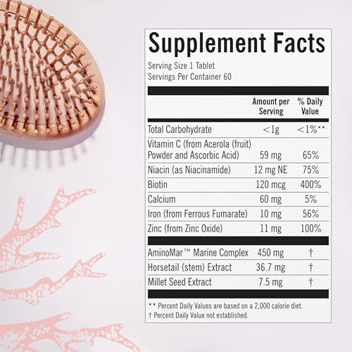 Viviscal Hair growth supplement for women, 60 Count, 1 Month Supply