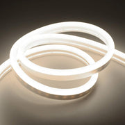 Premium quality Neon strip light LED Neon Strip Light Waterproof AC220V 2835 SMD for Home Lighting Kitchen Bed Outdoor Flexible Decoration with Connector (Warm Light, 5) - White Light 30.0 Meters