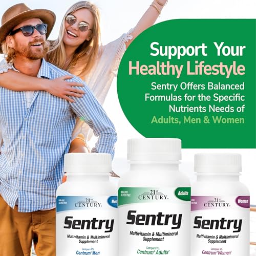 21st Century Sentry Multivitamin & Multimineral Supplement, 130 Tablets
