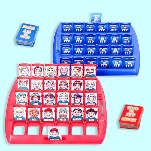 UKR Board Game Who is It, Fun Character Guseing Game for Kids