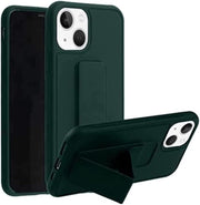AWH Case for iPhone 14 Plus, Back Stand Case with Magnet Holder Hand Grip Magnetic Car Mount Anti Scratch Shockproof Cover Case for iPhone 14 Plus (iPhone 14 Plus, Light Blue) - iPhone 14 Green