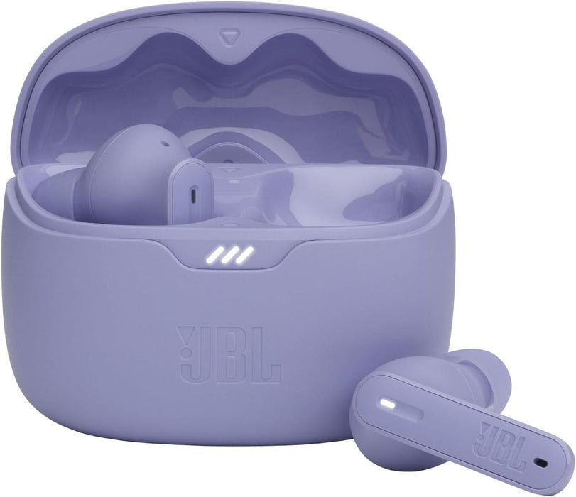 JBL Tune Beam Earphones, Bluetooth and Wireless, Water Resistant and Noise Cancelling with up to 48 Hours Battery Life, Blue - ‎ JBLTBEAMBLU