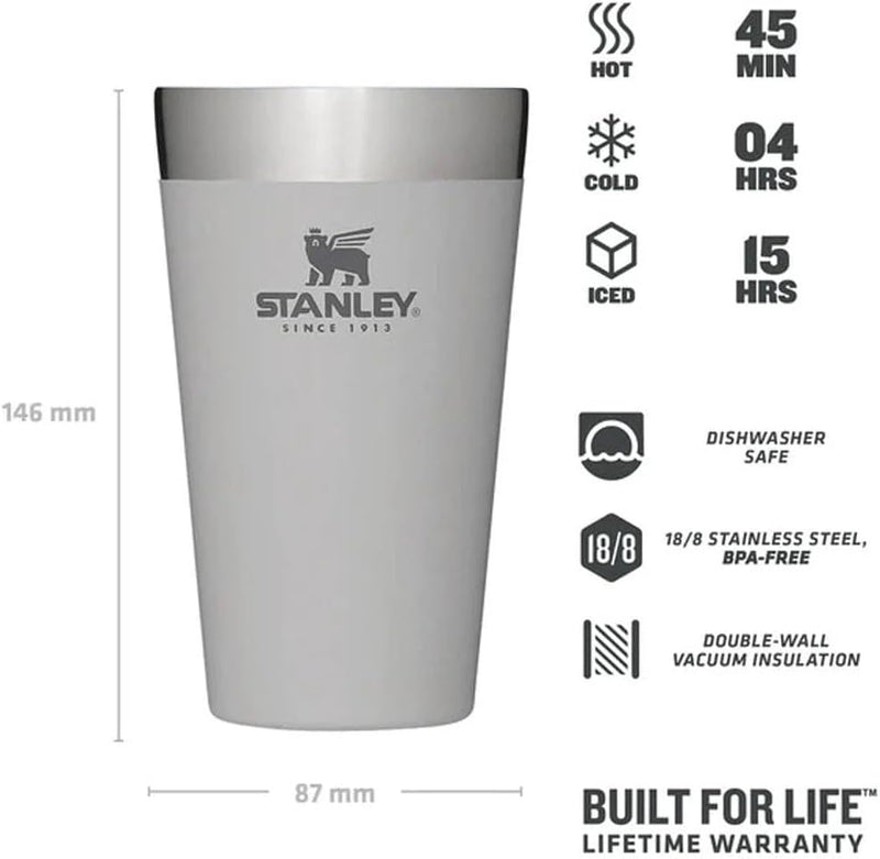 Stanley ADV 473ml/16oz Vac Pint Ash -EU
