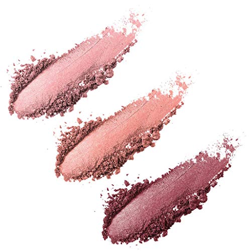 The CrÃ¨me Shop Trio Powder Blush Palette. Dermatologically Tested Cheek Blushers In Pink, Peach, & Red Pigments. Made In Korea. -Cheekmate, Queen