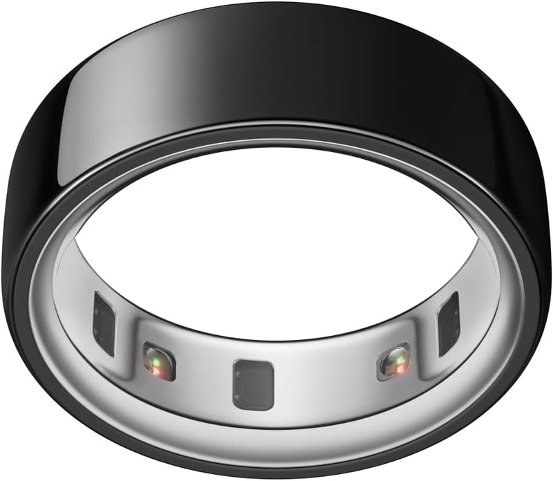 Oura Ring 4 Smart Ring Size First with Oura Ring 4 Sizing Kit Sleep Tracking Wearable - Heart Rate - Fitness Tracker - Up to 8 Days Battery Life - Black 9