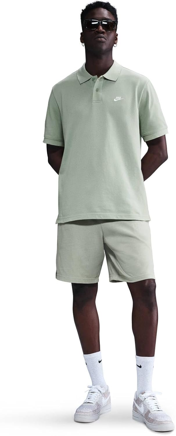 Men Nike Club Kurzarm-poloshirt für Herren Short sleeve polo shirt - Jade Horizon/White